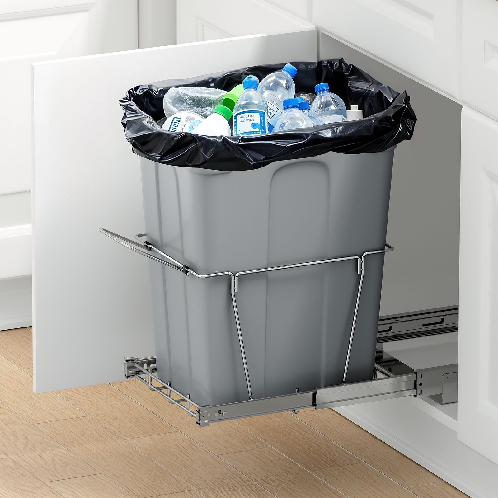 Luxora PullBin Cabinet Trash System